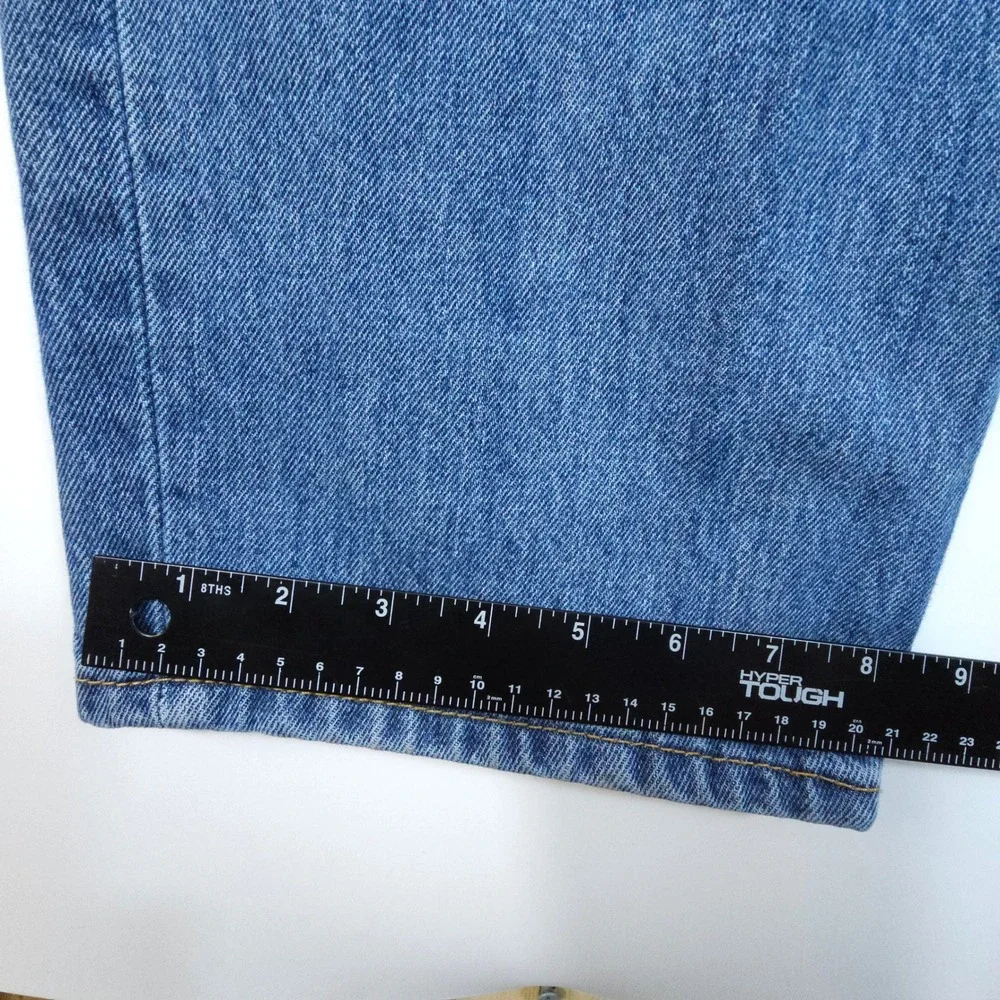 Levi's 550 Jeans Mens 38x38‎ Blue Y2K Relaxed Fit Tapered Leg Denim Streetwear
